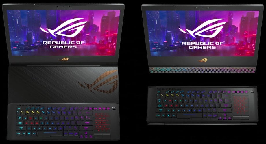 ASUS ROG Mothership Keyboard Style - CES 2019