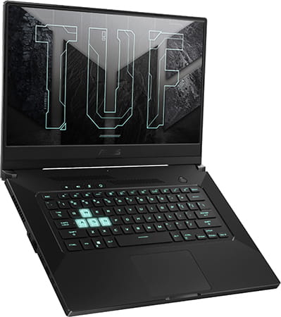 asus tuf dash f15 tuf516pe-1b73 design