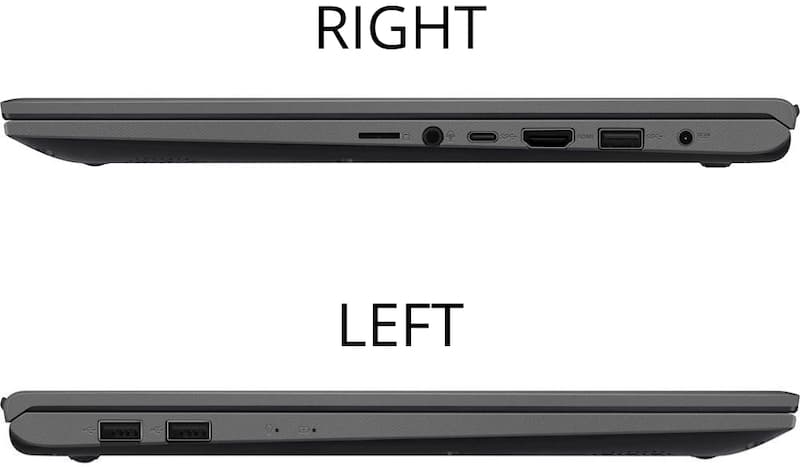 ASUS VivoBook 15 Review - Ports and Slots