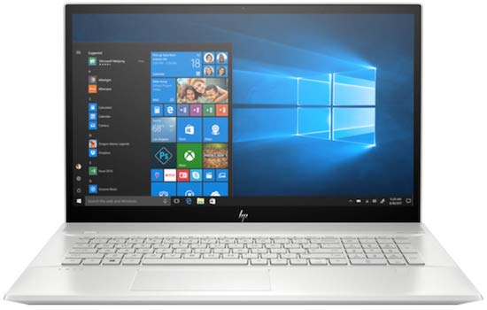 HP Envy 17t affordable 17-Inch gaming laptop