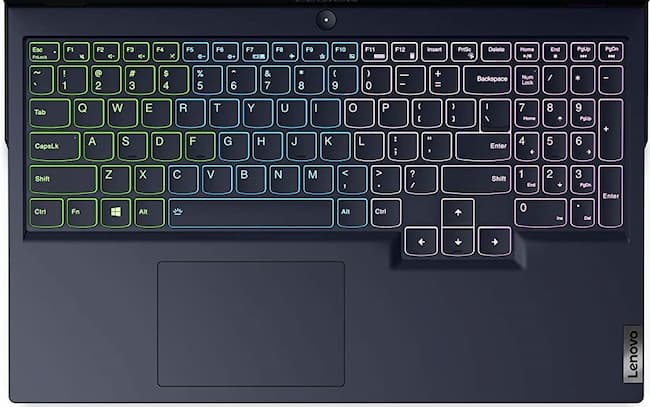 2021 Lenovo Legion 5 15 4 Zone RGB Keyboard