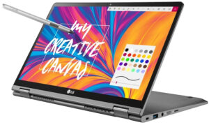 LG Gram 14 2-in-1 Laptop Different Modes