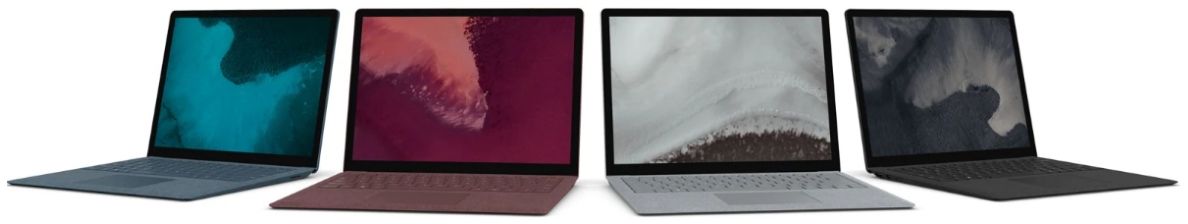 Microsoft Surface Laptop 2 - All New Color Options