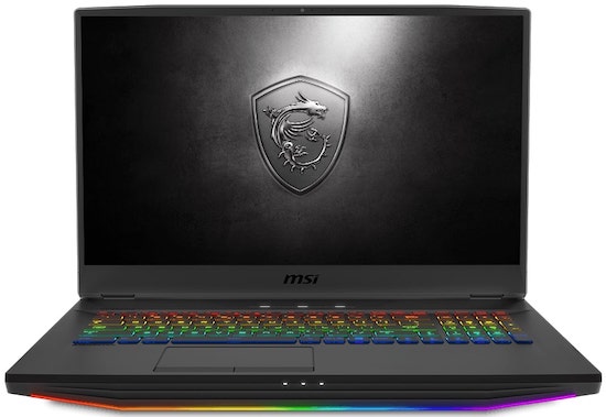 MSI GT76 TITAN 17-Inch 4K Laptop for Video Editing