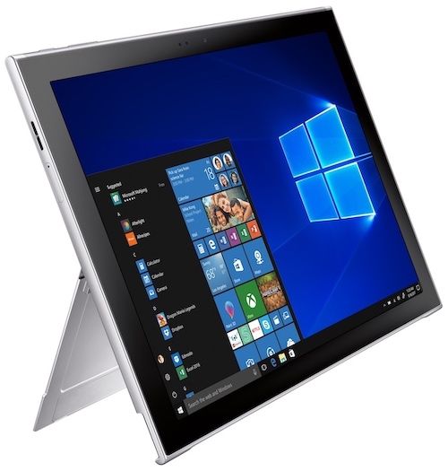 Samsung Galaxy Book2 Stand mode