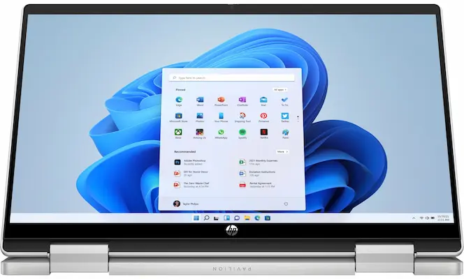 HP Pavilion x360 14 - best 2 in 1 convertible laptop for quickbooks