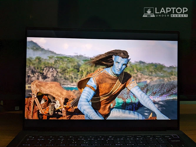 Display brightness in dark
